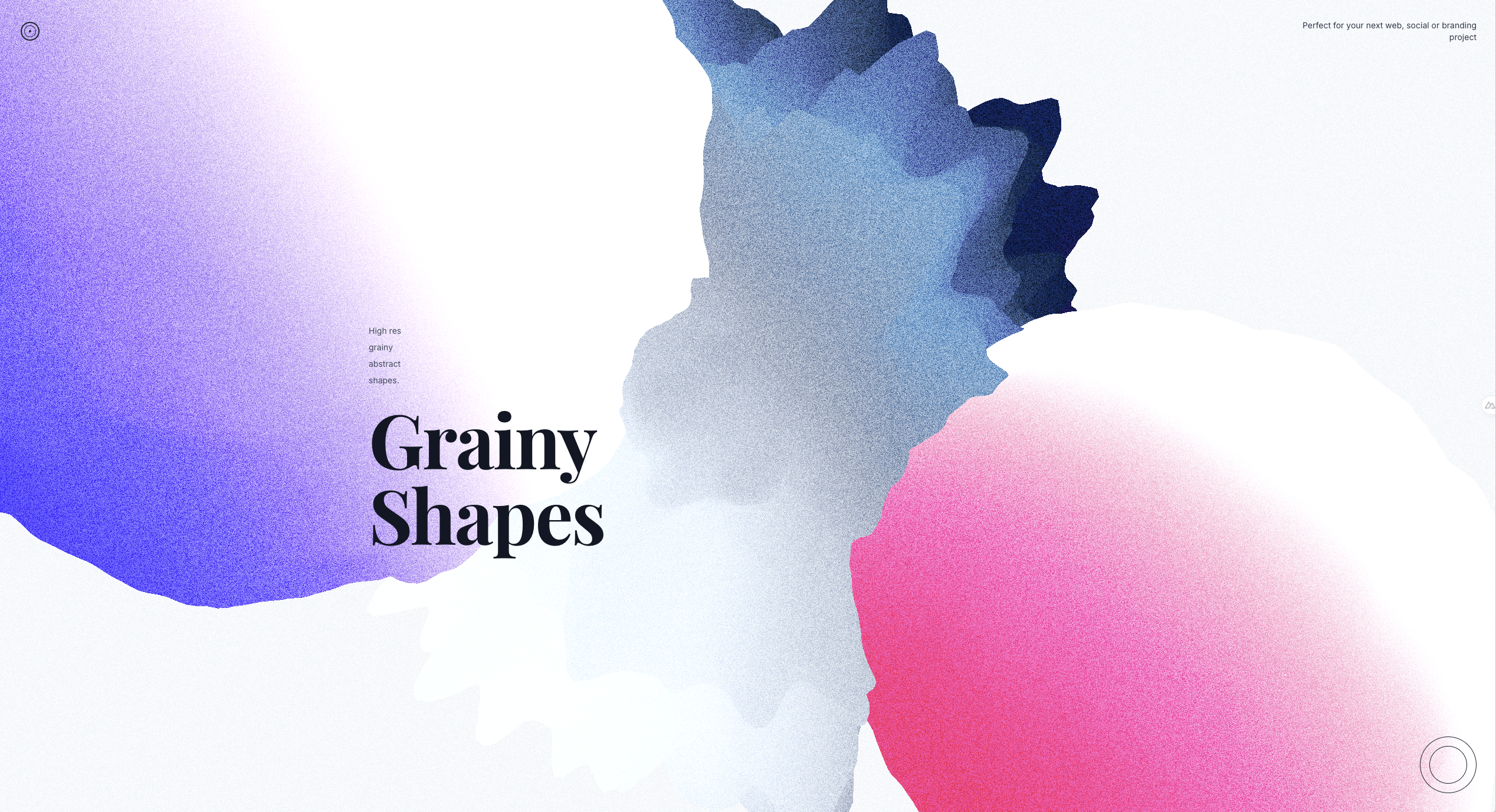 Grainy Liquid Blobs